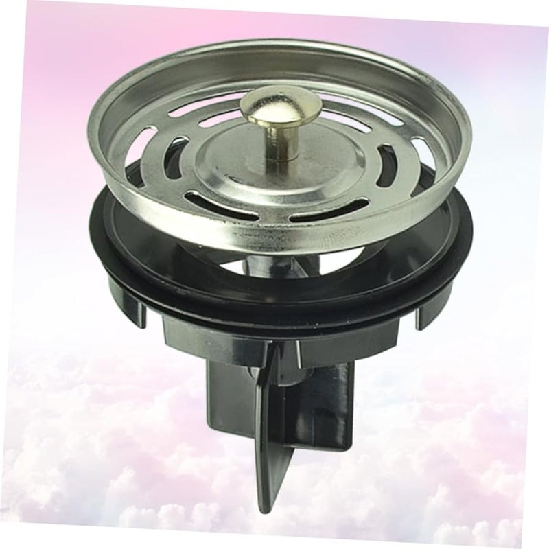 POPETPOP 3Pcs Kitchen Sink Waste Disposer Filter Easy Install Detachable Design - Image 4