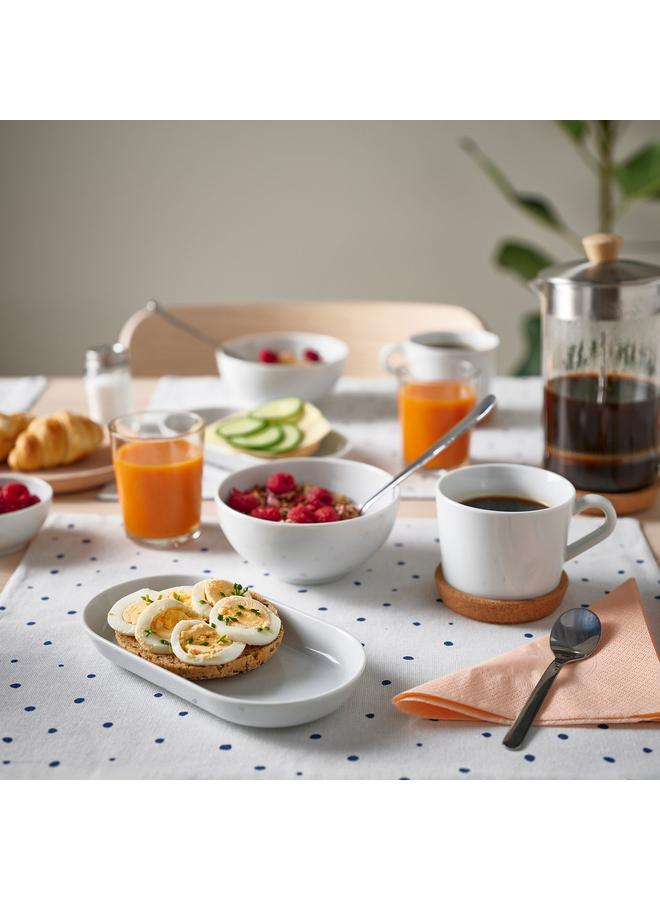 erorex Serving Plate, White, 20X11 Cm - Image 3