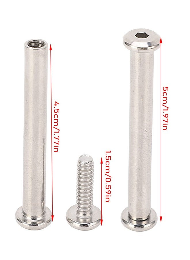 Acouto Top Connector Bracket Mounting Bolt Replace Top Connector Bracket Mounting Bolt Metal Easy Installation 001177 for S S Bimini - Image 2
