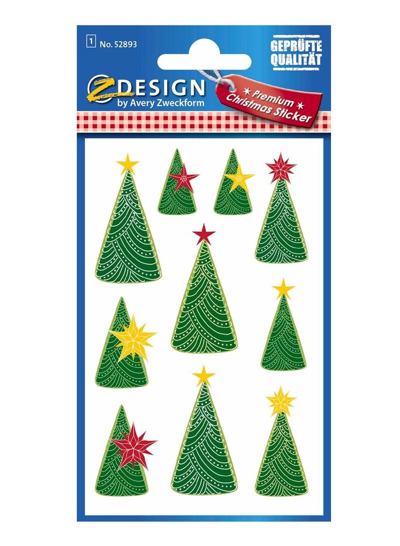 AVERY 1-Sheet Decorative Stickers Multicolour - Image 1