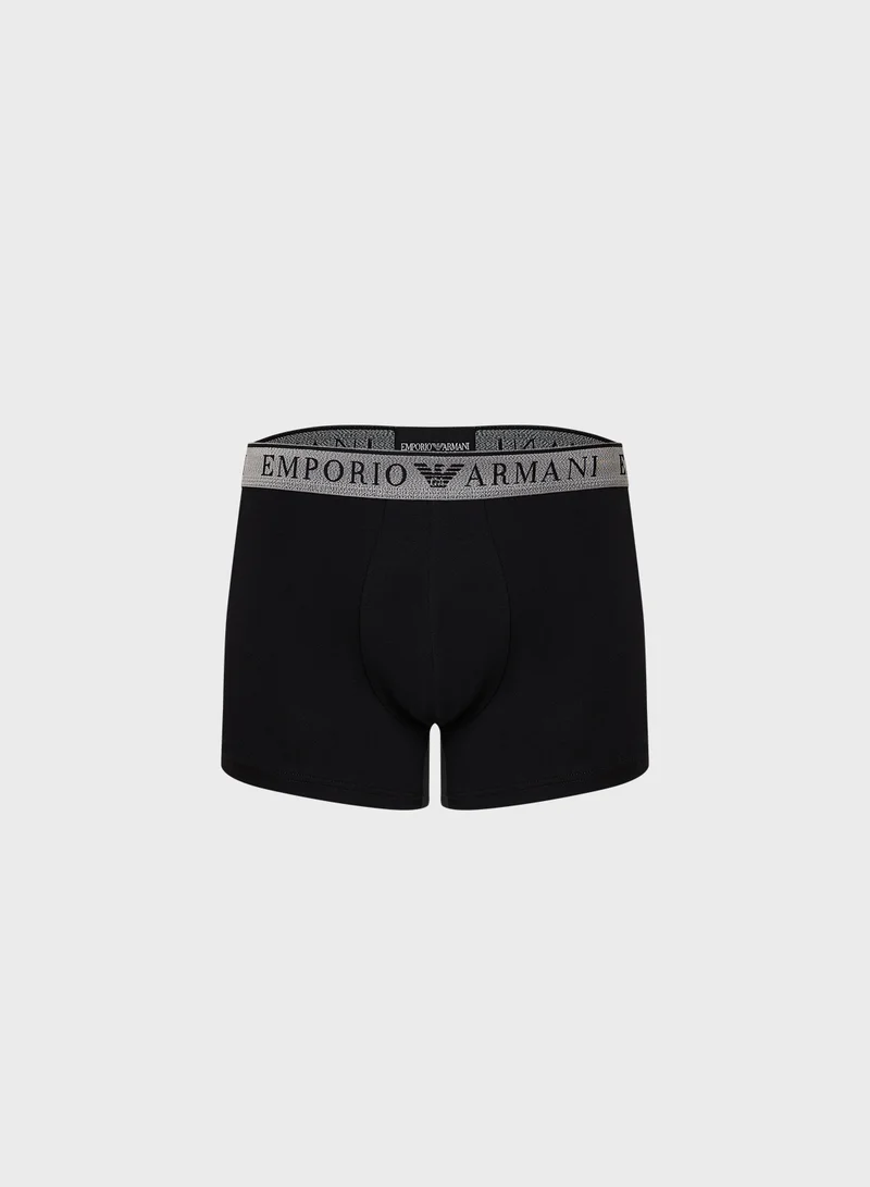 EMPORIO ARMANI 2 Pack Logo Band Boxers