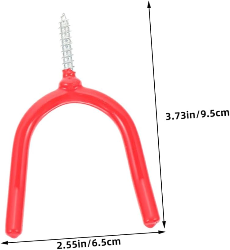 12pcs Heavy Duty Garage Hooks Wall Mount Tool Storage Organizers for Shovels Garden Tools and More Corrosion Resistant Easy to Install for Home Garage and Garden - Image 2