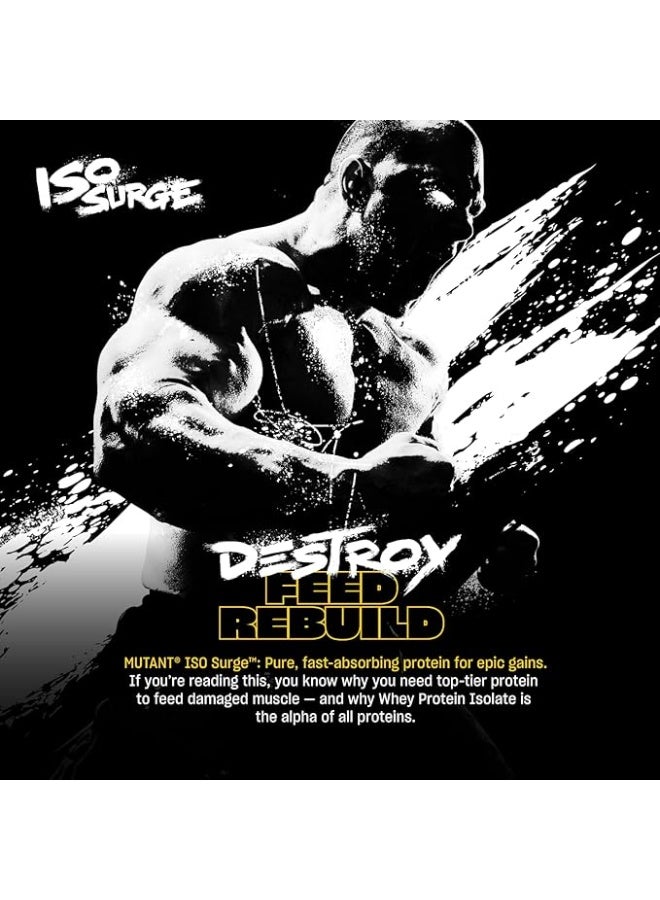 Mutant ISO SURGE Gourmet Whey Protein Isolate Shake Triple Chocolate 727 g - 1.6lb - Image 4
