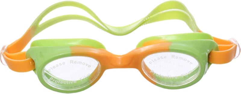 MINSA Swim Goggles in Box M108 Yellow/Green for Swimming and Water Sports