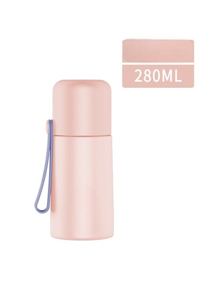Food grade 304 stainless steel travel coffee mug, coffee cup, double-wall vacuum insulated travel mug, leak-proof, spill-proof, insulated mug for hot and cold drinks, 280 ml - Image 1
