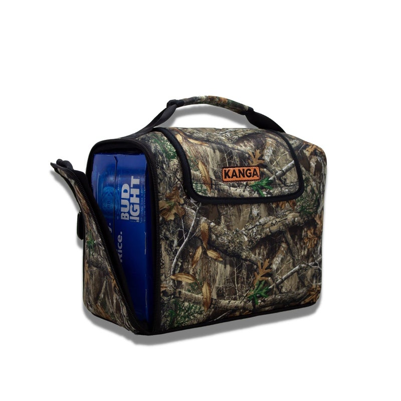 Kanga Insulated Cooler Bag - Soft Cooler Bag - 30 Pack Beer and Seltzer Drink Cooler - Insulated and Durability Tested - Kanga Kase Mate Cooler - Realtree - Image 1
