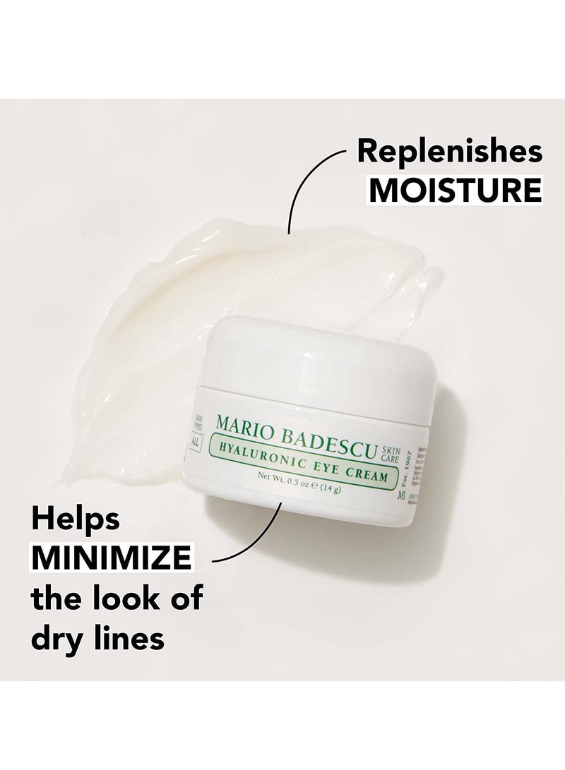 MARIO BADESCU Mario Badescu Glycolic Eye Cream, 0.5 Oz, Cuticle Cream, 0.5 oz, Hyaluronic Eye Cream 0.5 oz, Flower & Tonic Mask, 2 oz and Kiwi Face Scrub, 4 oz - Image 4