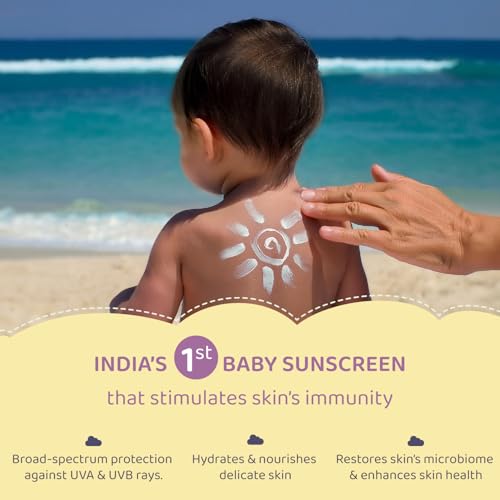 CITTA Baby & Kids Sunscreen SPF 70 PA++++ | UVA/UVB/Digital Blue Light Protection | Hypoallergenic & Non-Greasy | Dermatologist Approved | With Humus Extract for Skin Immunity | Paraben-Free | 60g - Image 2