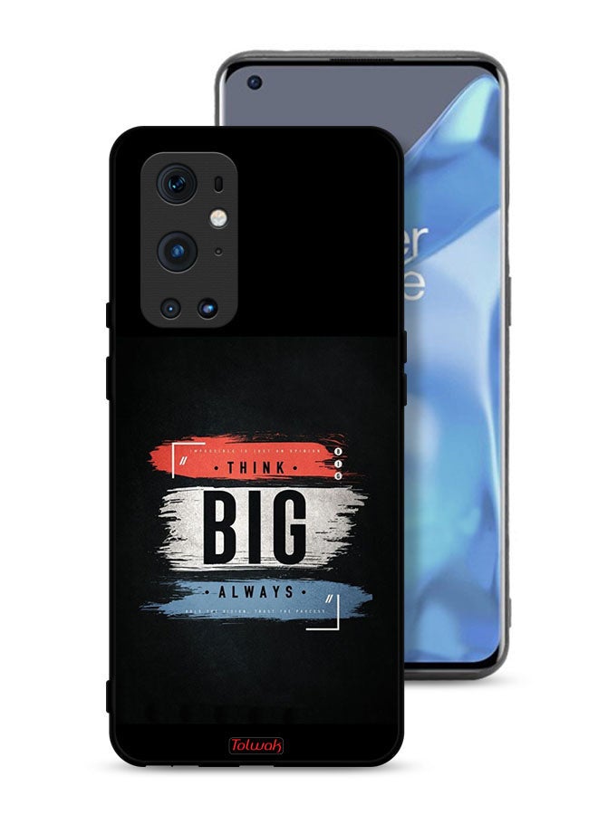 Tolwak OnePlus 9 Pro 5G Protective Case Cover Think Big Always - Image 1