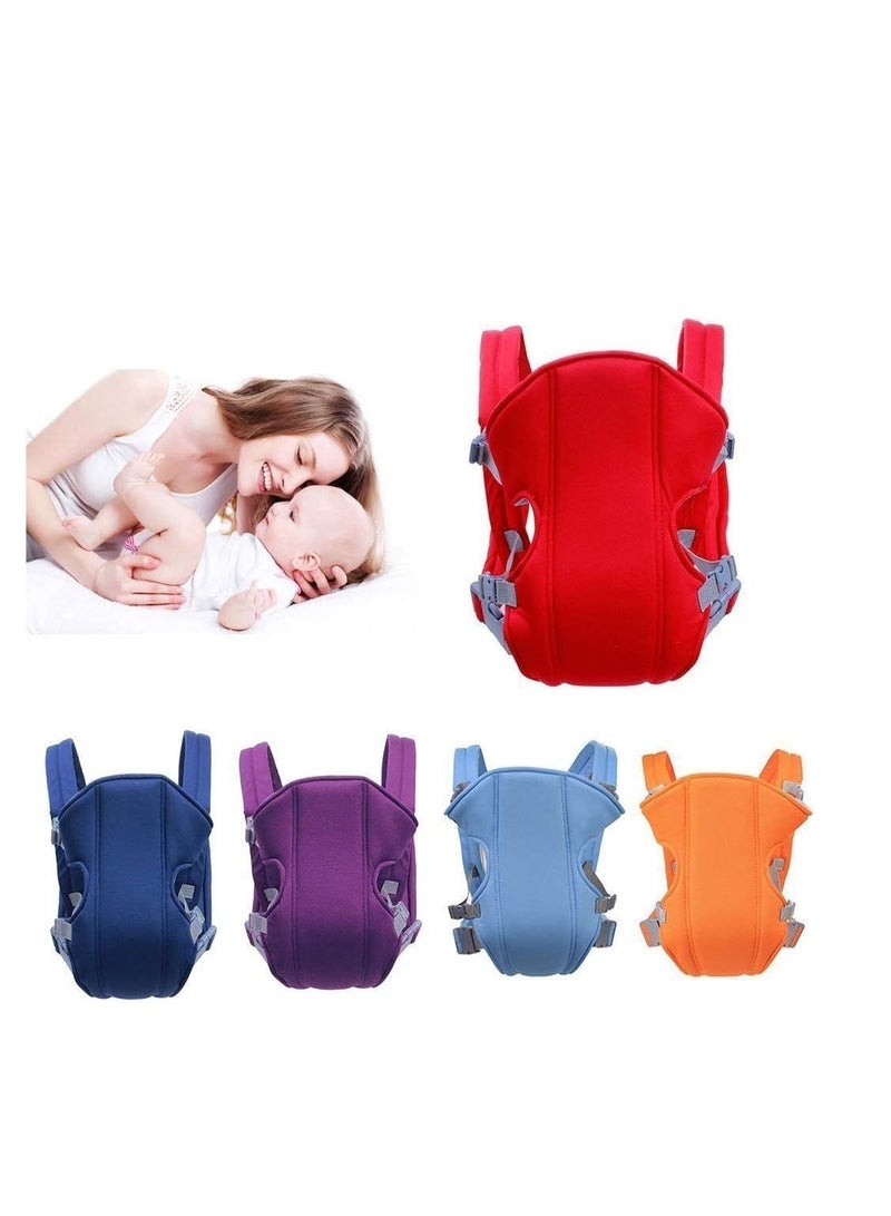 BLOOMING TIME Cradle Your Sunshine Sunbaby Adjustable Infant Baby Carrier in Vibrant Red  - Image 3