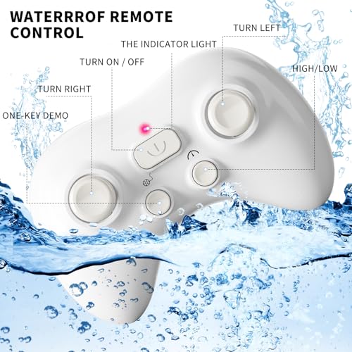 Bennol 2.4Ghz Remote Control Whale Shark Toy for Kids, 1:18 Scale High Simulation Electric RC Fish for Pool, Birthday Christmas Toys for 4-9 Year Olds Boys and Girls - Image 5