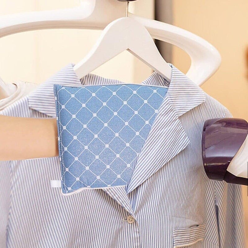 Original Mart Handheld Ironing Board Handy Mini Iron Board Handheld Mini Ironing Board Steamer Gloves Waterproof Anti Steam Ironing Boards Garment Steamer Iron Gloves with Finger Loop - Image 5