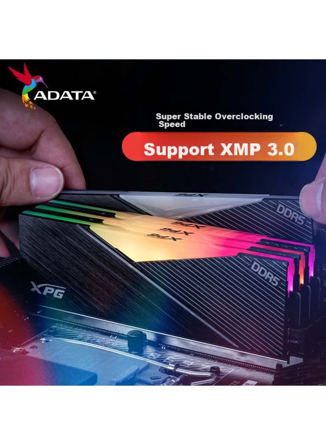 ADATA رام إكس بي جي D500G أداطا لونغياو 32 جيجابايت DDR5 7200 CL34 شرائح هاينكس A Die للألعاب RGB - Image 4