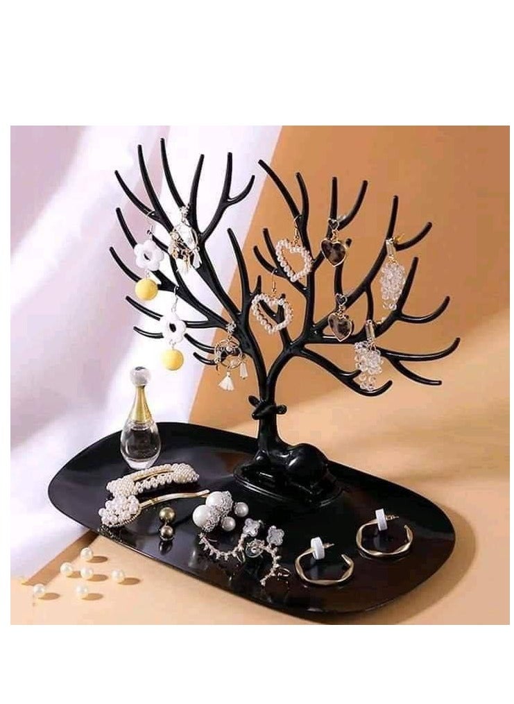 Generic - Plastic deer tree key and jewelry accessories holder and organizer (one piece only) - Image 1