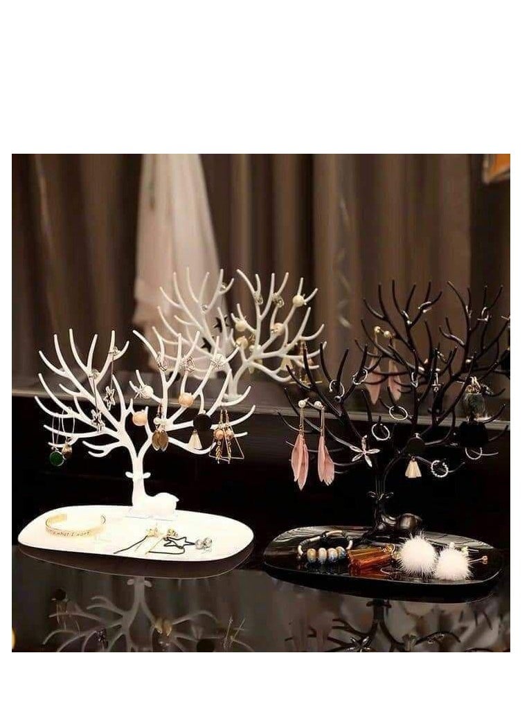 Generic - Plastic deer tree key and jewelry accessories holder and organizer (one piece only) - Image 1