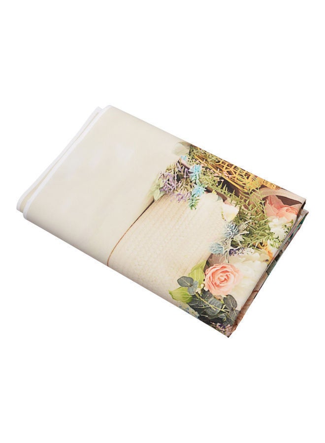 NIBEMINENT Portrait Background Photography Studio Props With Flower Pattern Multicolour - Image 3