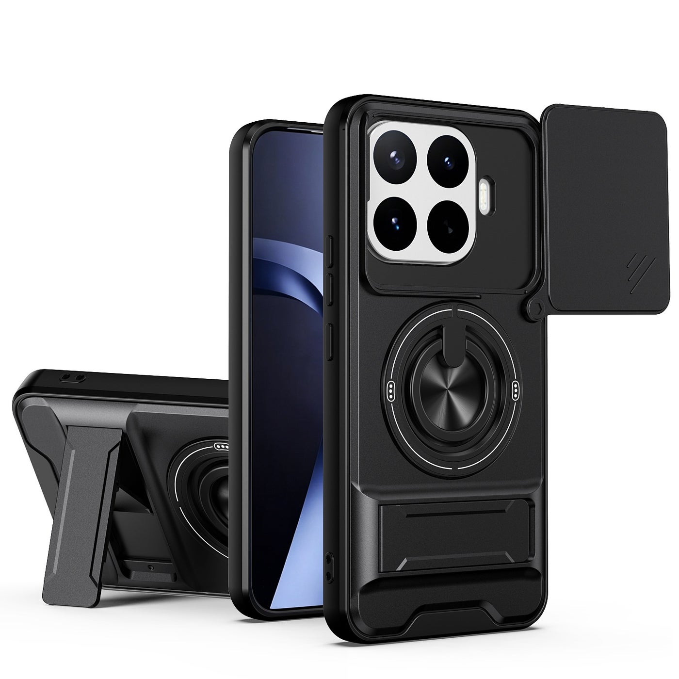 goldenmask Goldenmask Xiaomi 17t Pro Ring Case With Stand And Camira Holder Case ringcasewithstandandcamiraholder Z6E3980D2807FC8C1DA7DZ
