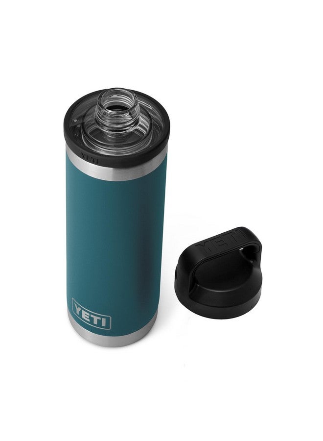 YETI Rambler 18 oz Bottle, Leakproof, Vacuum Insulated, Stainless Steel with Chug Cap, Agave Teal - Image 1