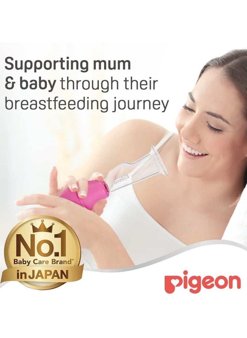 Glass breast pump