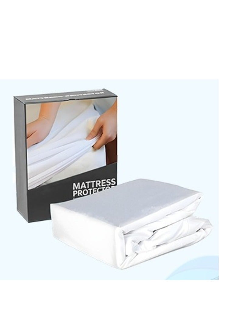 سليب لاند بكج النوم الفندقي – لباد 200×200 سم + واقي مرتبة + طقم واقي مخدة + منشفة قطن 70×140 سم + مفرش فندقي بيج - Image 4