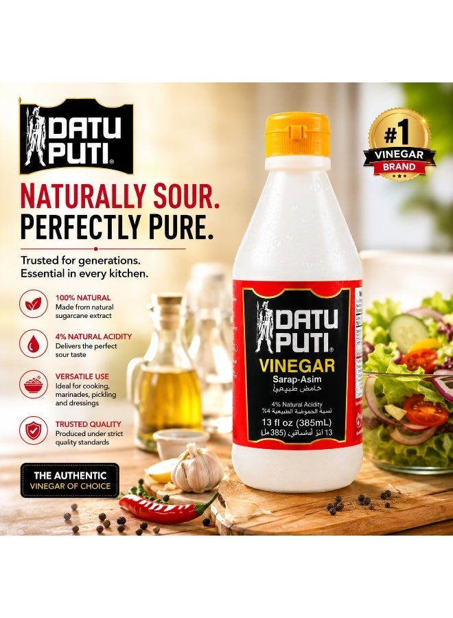Datu Puti Vinegar Sarap Asim 385ml - Image 4