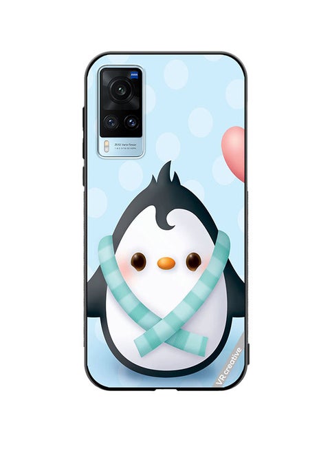Protective Case Cover For Vivo X60 Baby Penguin Design Multicolour