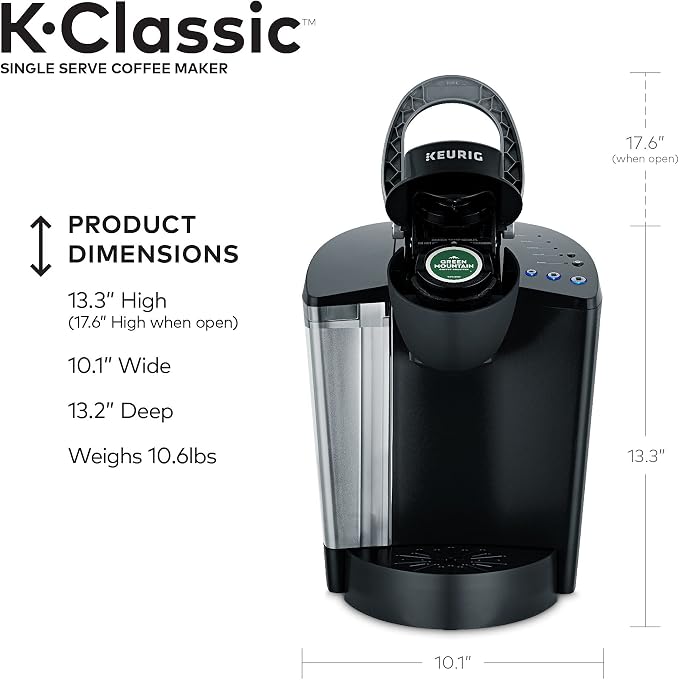 Keurig K-Classic Coffee Maker with Newman's Own Organics Newman's Special Blend, 32 Count - Image 2