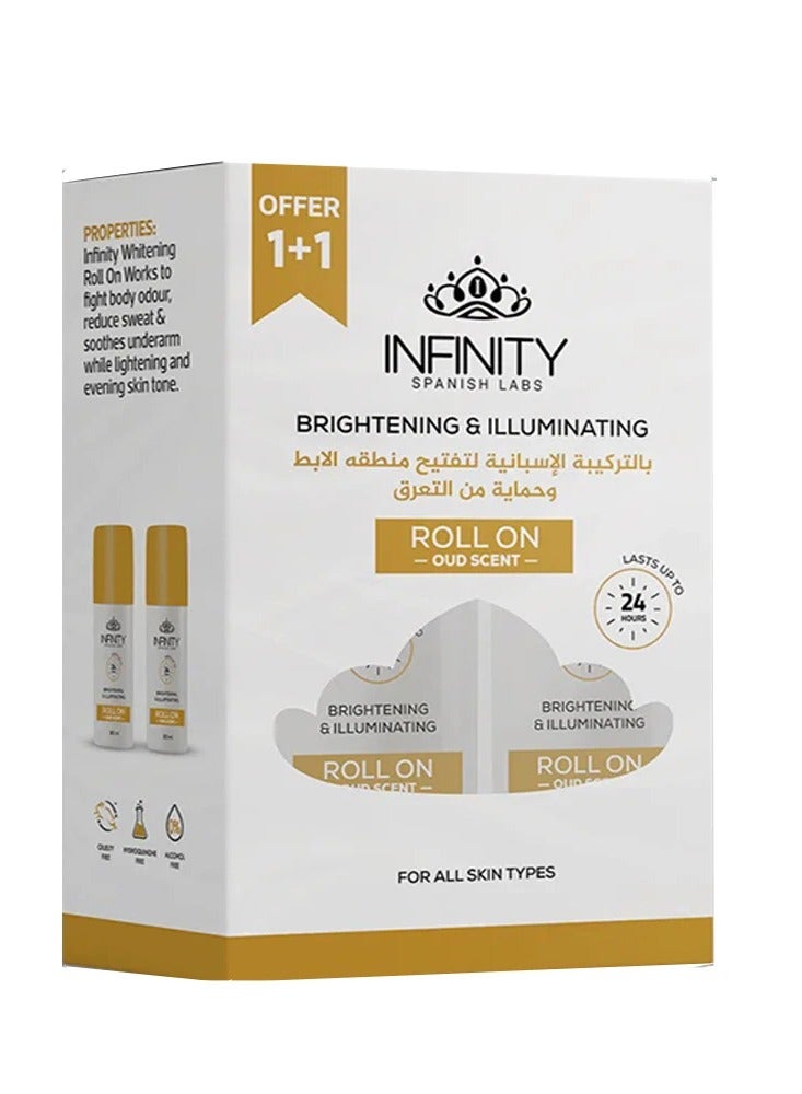 إينفينيتي انفنيتي رول اون عود 1+1