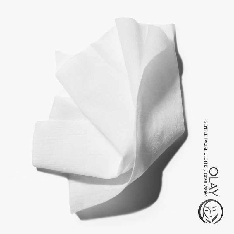 Olay مناديل إزالة المكياج من أولاي، مناديل وجه يومية، ماء الورد، 25 قطعة، 3 عبوات - Image 5