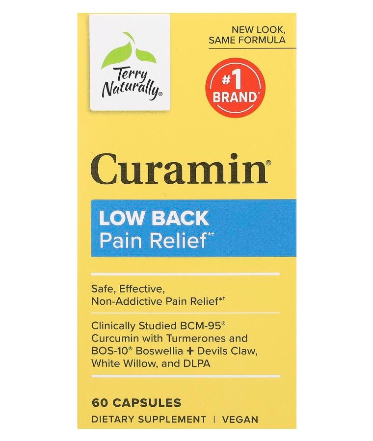 Terry Naturally Curamin Low Back Pain Relief 60 Capsules