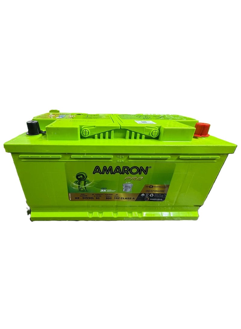Amaron Car Battery 12V 90AH DIN90L/H8 - Image 1