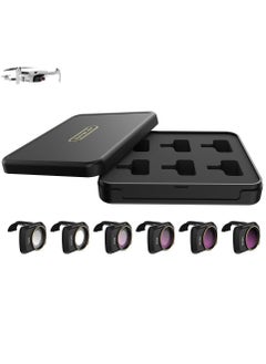 ND Filter Set for DJI Mavic Mini / 2 SE Accessories 6 Piece Multi-Coated Camera Lens Drone (MCUV, CPL, ND4, ND8, ND16, ND32)