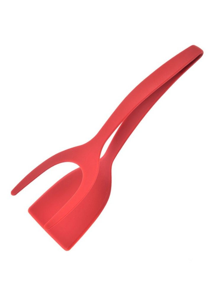 Egg Spatula, Grip and Flipp Tongs Spatula, Fried Eggs Turners, 2 in 1 Omelette Clamp, Frying Turning Grilling Kitchen Cooking - Image 2