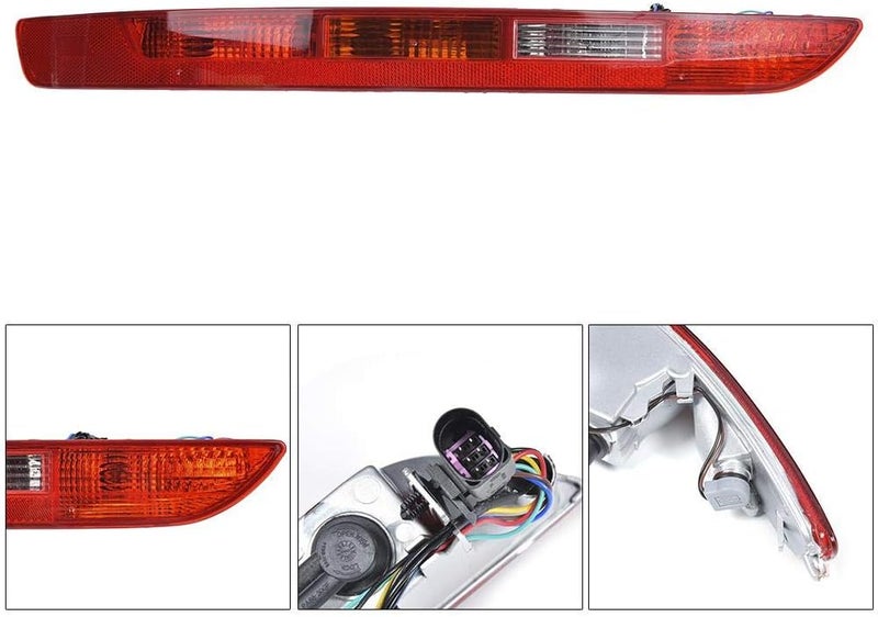 woobles Rear Light,Energy Saving Left Rear Bumper Taillight Reverse Lamp Foglight Fit for Q5 2.0T 2009-2017 8R0945095B - Image 2