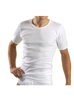 Alsamah Classic Cotton T-Shirt with Crew Neck and Short Sleeves – 100% Pure Cotton  - Image 3