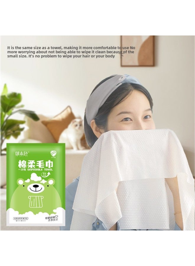 Disposable Bath Towel Travel Individually Packaged Disposable Towel Compressed Pure Cotton Thickened Extra Large Travel Hotel Supplies-Specifications:Soft Towel (30*60 Classic)  - Image 3