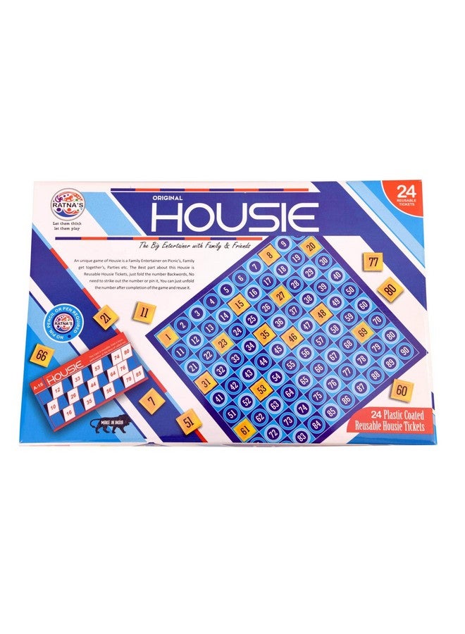 Ratna's Original Housie 24 Tickets (Reusable Tickets) Picnic - Image 1