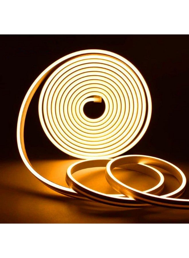 MANSAA MANSAA Neon Light Strip | 18 Months Warranty | 5 Meters/16.4 ft, Led Strip Light, Strip Lights for Home Decoration, Neon Light for Indoor & Outdoor, 12V Adaptor, Shockproof & Waterproof (Warm White) - Image 1