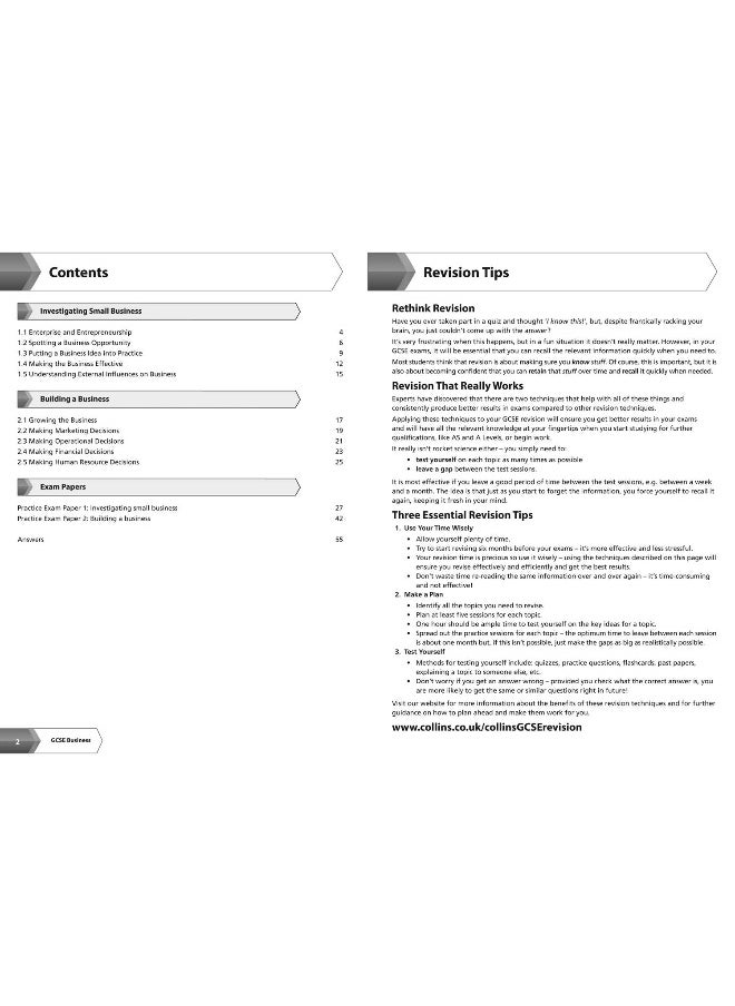 Collins Edexcel GCSE 9-1 Business Workbook: Ideal for Home Learning, 2022 and 2023 Exams  - Image 4