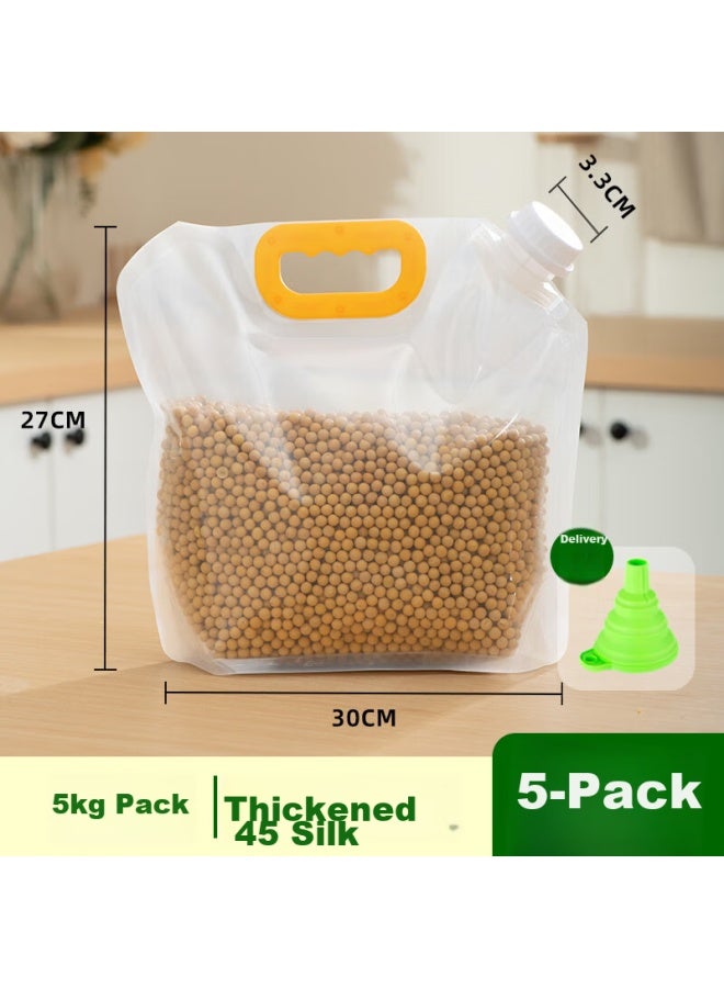 Ankou Multi-grain Storage Sealed Bags, Food-grade Rice Bags, Grain Storage Bags, Bean And Grain Storage Bags - Image 1