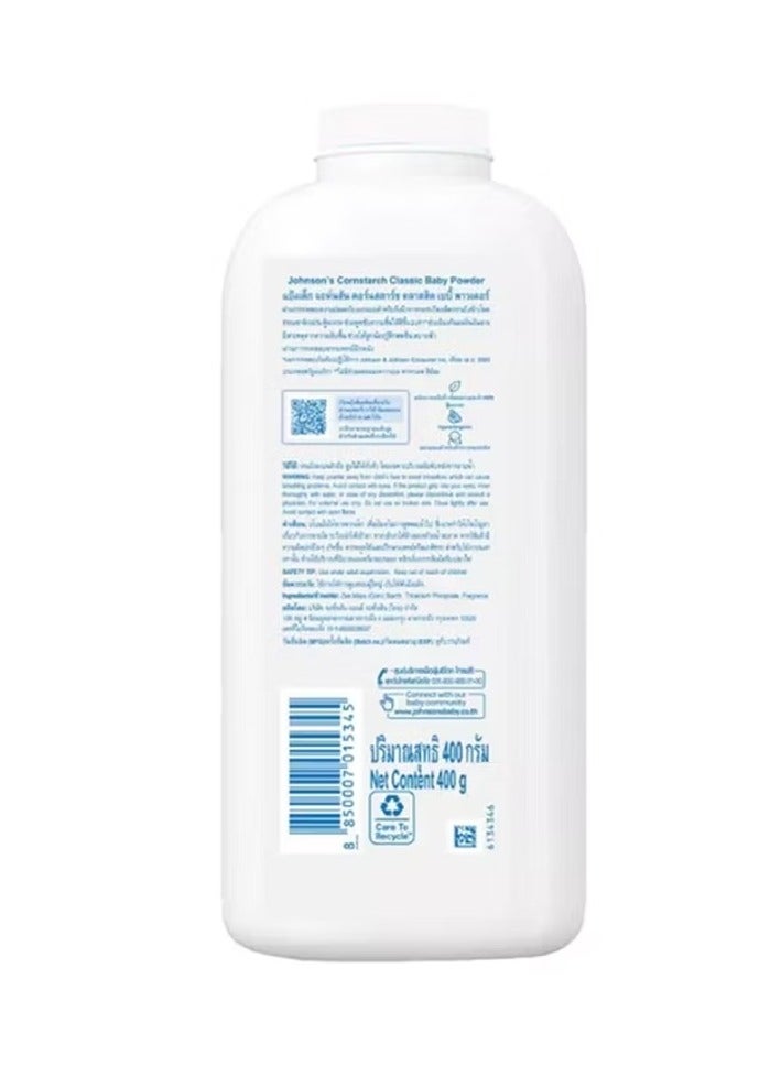 Johnson's Baby Classic Baby Powder 400gm - Image 3