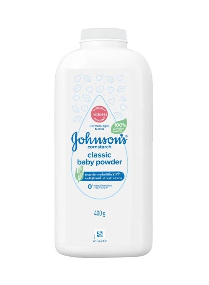 Johnson's Baby Classic Baby Powder 400gm - Image 1