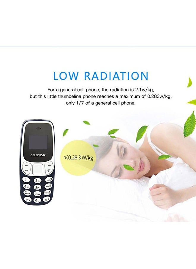 L8STAR - BM10 Mini Dual SIM Black Finger Size World's Smallest Mini Mobile Phone 32MB RAM 32MB ROM - Image 1