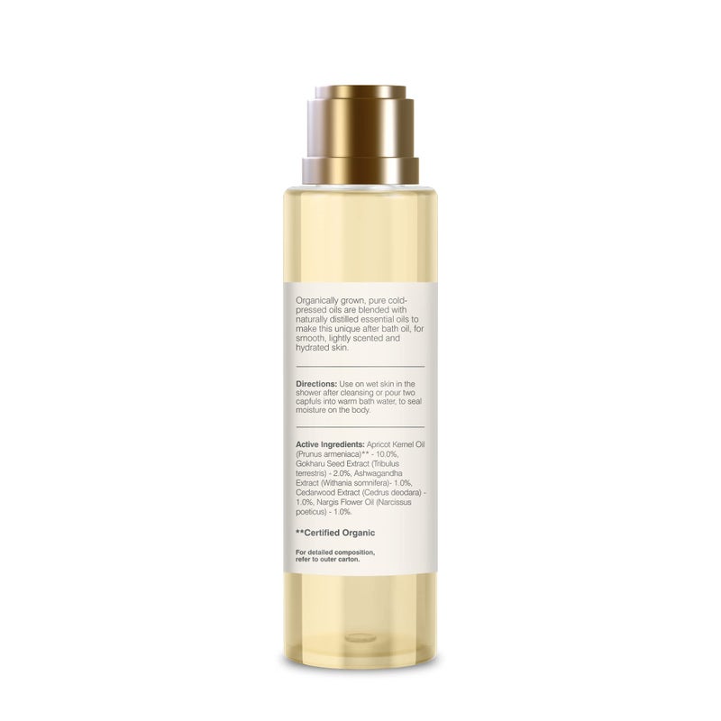 Forest Essentials After Bath Oil Nargis 130 ml (Body Oil) - Image 4