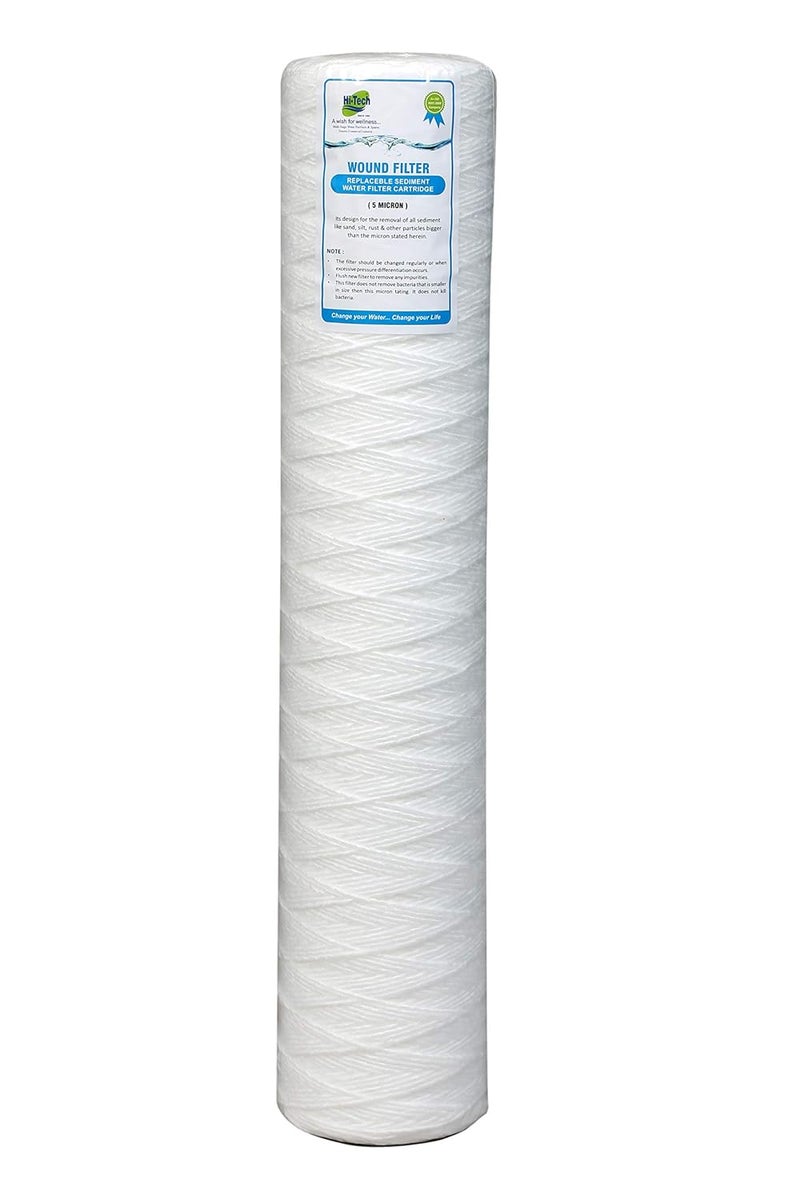 Hi-Tech Ro 20 Inch 4 Dia Wound Filter for All Types of Water Purifiers - Image 2