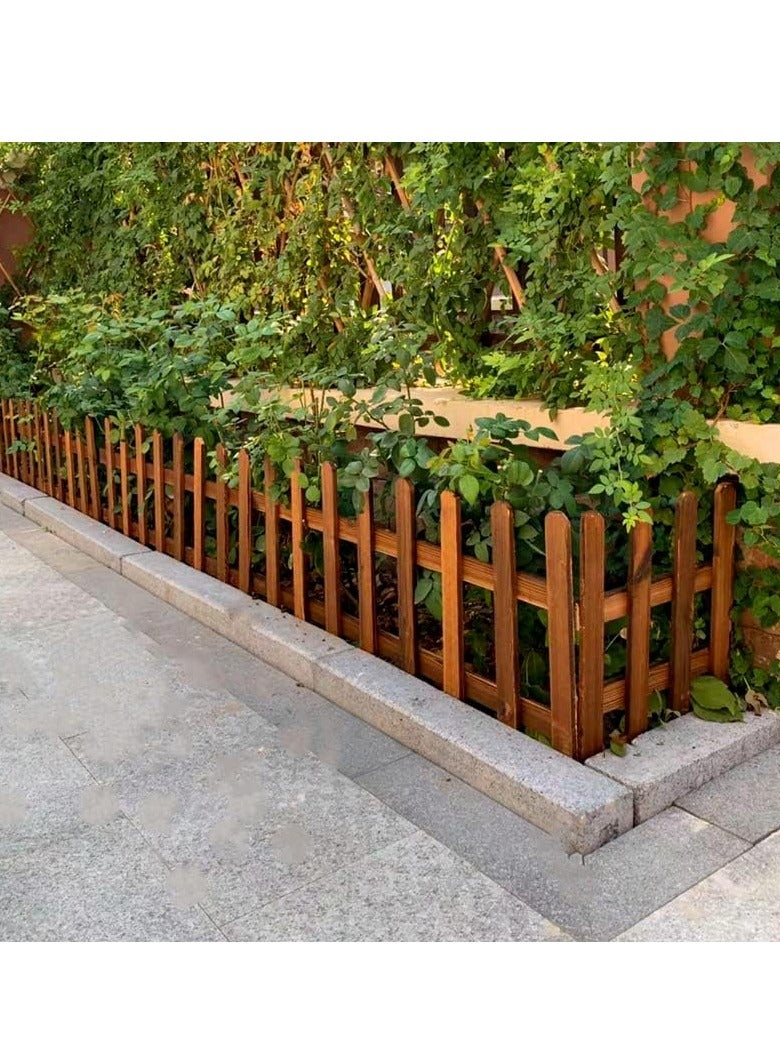 Generic 𝐅𝐅𝐃 Premium Wooden Garden Edging Fence – Flexible & Durable Landscape Border for Flower Beds, Pathways & Outdoor Decoration – Weather-Resistant & Easy to Install  - Image 4