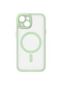 Huntkey iPhone 15 Plus Magsafe Case Clear【Stronger N52 Magnets】 【Airbag Protection】iPhone 15 Cover Anti-Scratch, Strong Magnetic Cover for iPhone 15 Plus 6.69 Inches Clear Inclusive lens (Baby Green) - pzsku/Z6E3B15DCF06D5583191AZ/45/_/1719211869/594913aa-de79-457c-bf45-7523aad7c55c