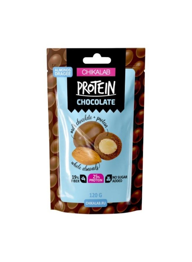 Chocolate Nuts, Almonds - 120g, Russia