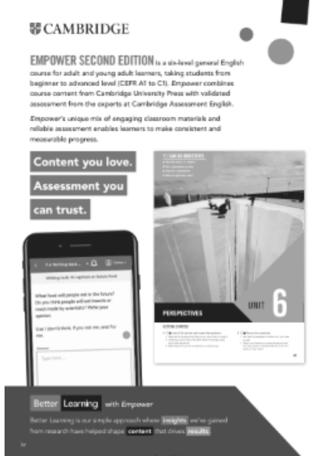 Cambridge Empower - English Course for adults - English language teaching and methodological kit for adults _ second edition _ level C1_Teachers_Book - Image 2