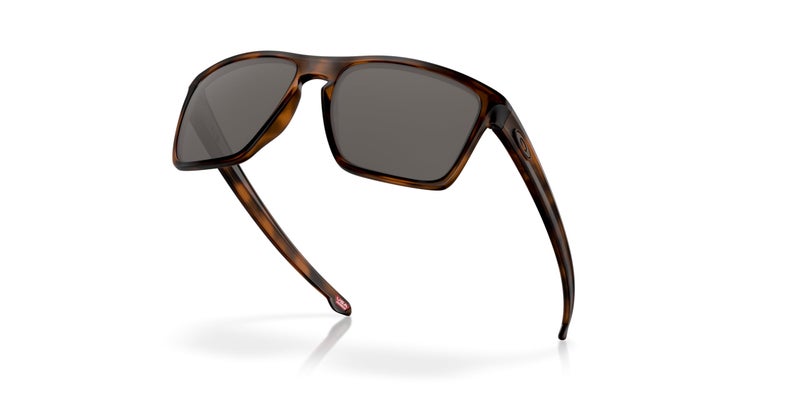 Oakley Men's Sliver Xl OO9341-04 Rectangular Sunglasses, Matte Brown Tortoise w/Warm Grey, 57 mm - Image 5